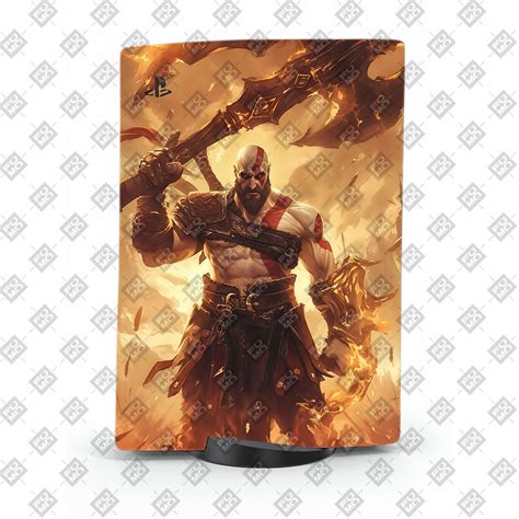 Kratos in Battle PlayStation 5 Digital Edition Skins