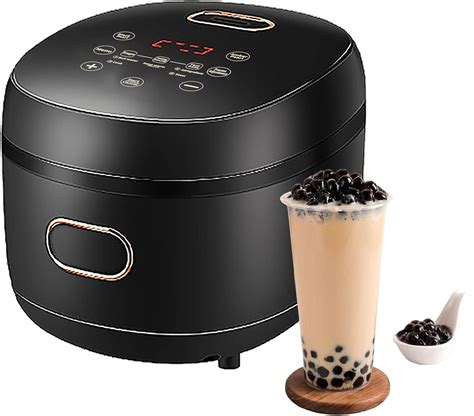 GOJLEX Boba Cooker Fully Automatic Tapioca Pearl Cooker Commercial Boba ...