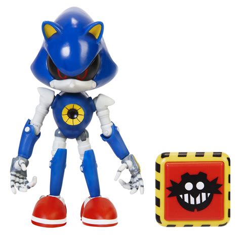 Buy Sonic The Hedgehog 4" Modern Metal Sonic Action Figure with Trap ...