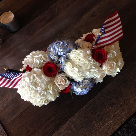 july 4 flower arrangements