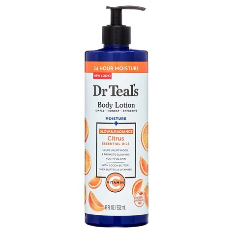 DR TEAL'S VITAMIN C CITRUS BODY LOTION 532ML – Skin Pop Essentiel