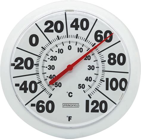 Taylor Precision Products Springfield Indoor/Outdoor Thermometer (8 ...
