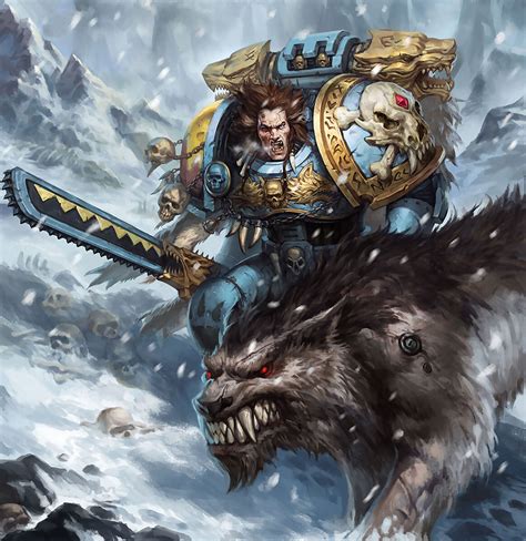 Image result for Space Wolves Painting Full Tutorial