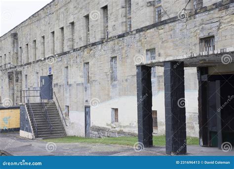 West Virginia State Penitentiary, Exterior Details Stock Image - Image ...