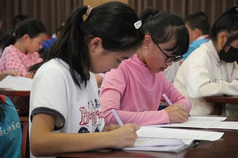 九江小学举行2022年国家理解月活动之“汇润”课程英语书写比赛