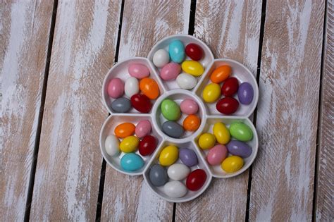 Premium Photo | Candies with various milk chocolate and jelly gums candies