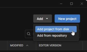 How to Make a Unity Project a GitHub Repository Unity 2020 的图像结果