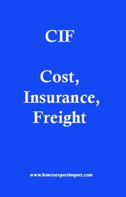 What is CIF incoterms?