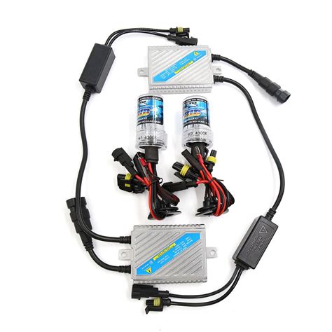 ELECTROPRIME 2Pcs 12V 55W 4300K H7 Socket Single Beam Xenon Bulbs Lamps ...