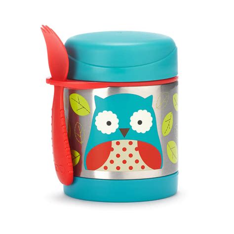 Skip Hop Zoo Insulated Little Kid Food Jar - Owl – The Moms Darling ...