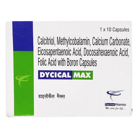 Dycical Max Softgel Capsule | Uses, Side Effects, Price | Apollo Pharmacy