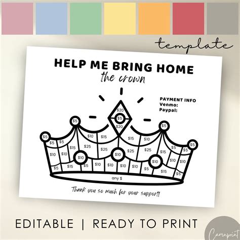 Image result for Crown Pageant Tutorial