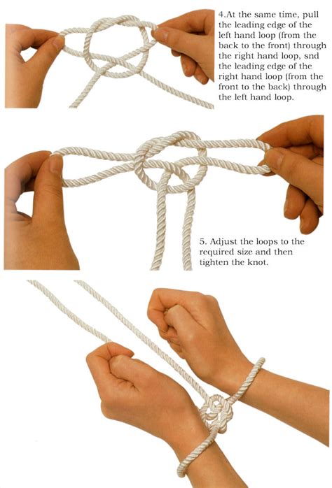 Handcuff Knot Tutorial 的图像结果