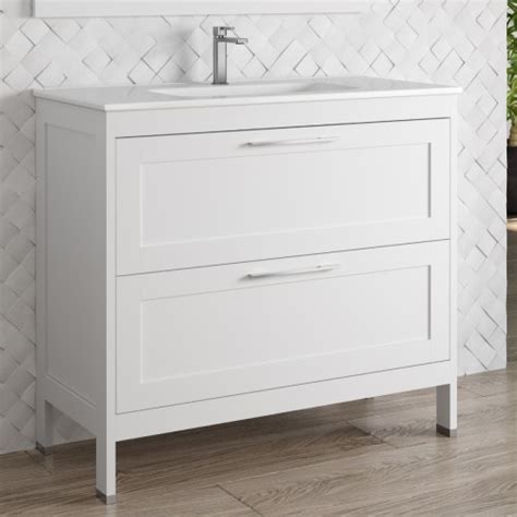 Muebles De Baño Rústicos Toscana Blancos Con Lavabo. Muebles Rústicos.