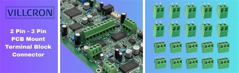 Villcron™ 128 Green PCB Screw Terminal Connector, 5.08mm Pitch | Panel ...