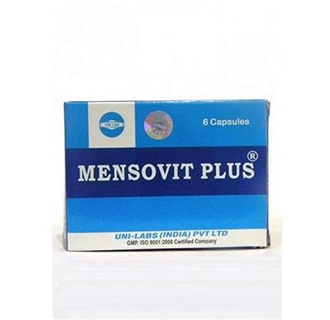 Mensovit Plus - Strip of 6 Capsules : Amazon.in: Health & Personal Care