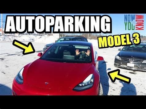Image result for Tesla Model 3 Auto Park Parallel