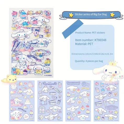 Kawaii Sanrio DIY Stickers-Official – Crazily Kawaii