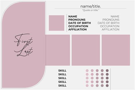Image result for Character Template
