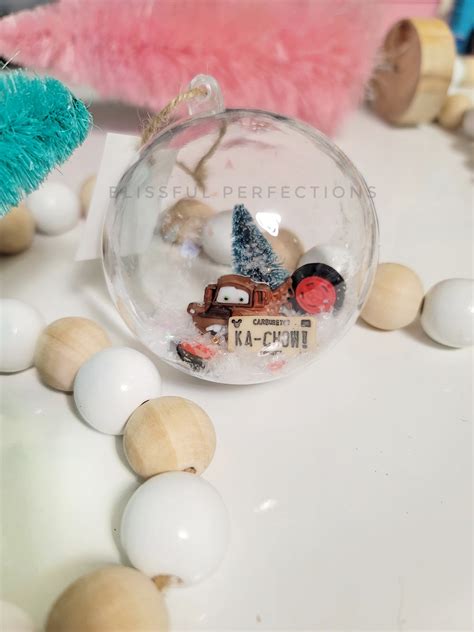 Cars Ornament - Lightning McQueen Ornament – Blissful Perfections x ...