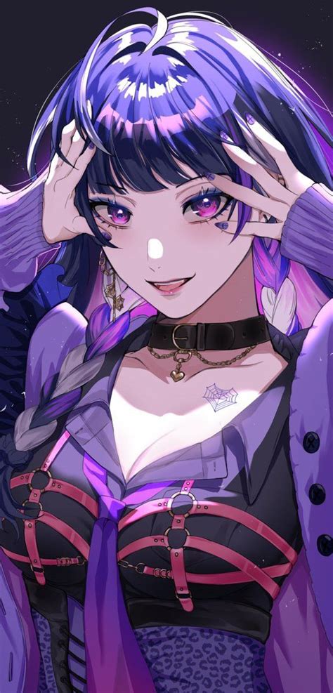 Pin by Uki's on EN♡ | Anime purple hair, Anime summer, Anime characters