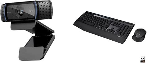 Logitech C920 HD Pro Webcam, Full HD 1080p/30fps Video Calling MK345 ...