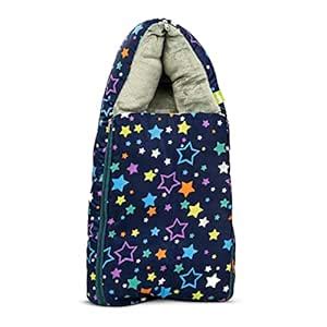 Baybee 3 in 1 Velvet Cotton Baby Bed Cum Carry Bed, Printed Baby ...