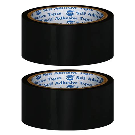 VCR Black Color Tape - 50 Meters in Length - 36mm / 1.5" Width - 02 ...
