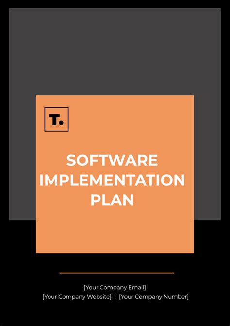 Free Implementation Plan Templates, Editable and Printable