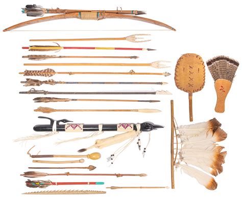 Native American Weapon Assortment sold at auction on 20th August ...