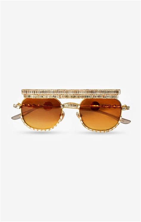 Kyoto Jeweled Sunglasses – Unique Frame with Swarovski Crystals & UV ...