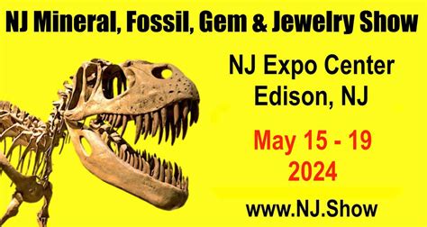 NJ Mineral, Fossil, Gem & Jewelry Show, New Jersey Convention and ...