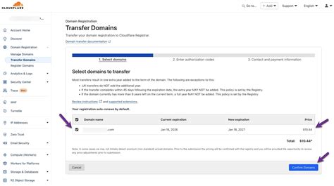 How to transfer your domain registration to Cloudflare - NerdPress®