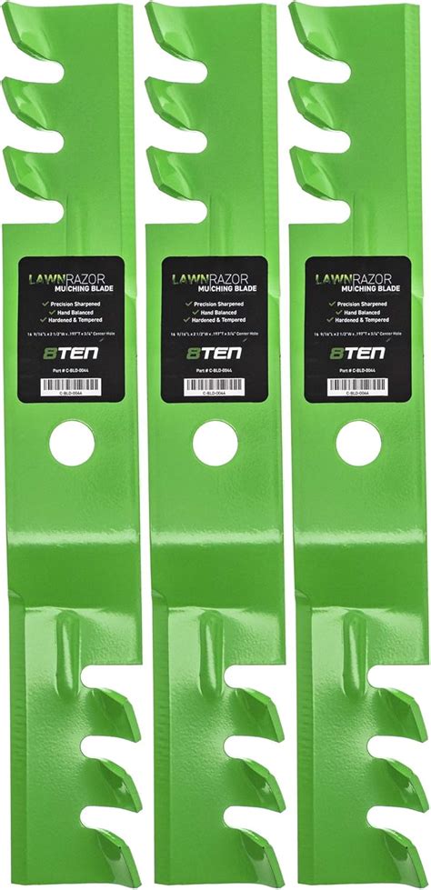 8TEN LawnRAZOR Mulching Blade for John Deere 48 inch India | Ubuy