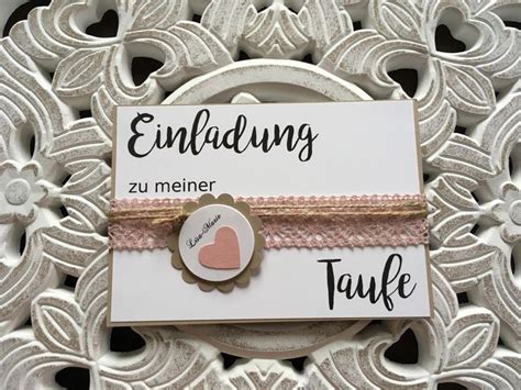 Einladung Taufe