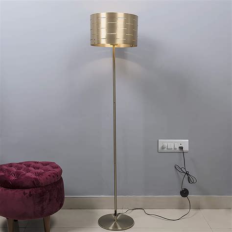 PHILIPS Aluminium Floor Lamp (Matt Gold) : Amazon.in: Home & Kitchen