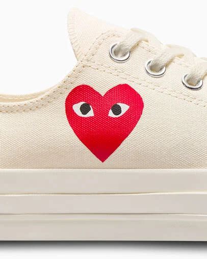 Converse x COMME des GARÇONS PLAY Collection. Converse.com