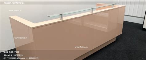 Reception Table Executive Reception Desk Glass Top Reception Desk Rem ...