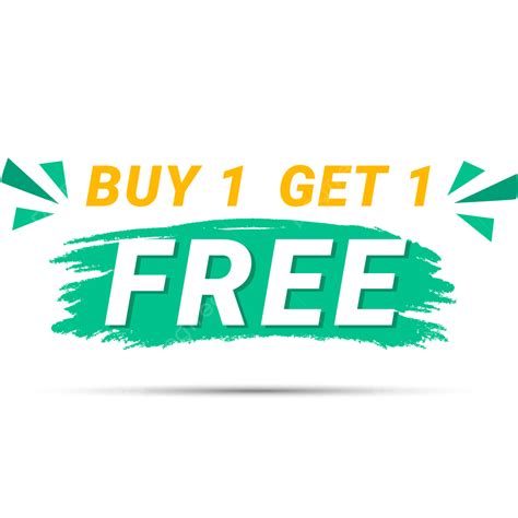 Buy 1 Get Vector Hd PNG Images, Buy One Get 1 Free Offer Tag Discount Label, Buy One Get One ...