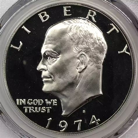 1974-S Silver Ike Eisenhower Dollar PCGS PR-69 DCAM - Old Pueblo Coin