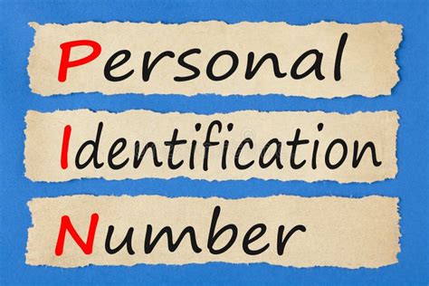 Personal Identification Number Example 的图像结果