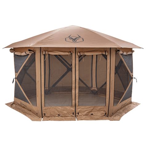 Gazelle Tents G6 Cool Top 6-Sided Portable Gazebo, Easy Pop-Up Hub ...