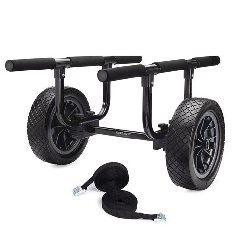 Buy Best Marine Kayak Cart Trailer | Heavy Duty Dolly for Kayaks ...