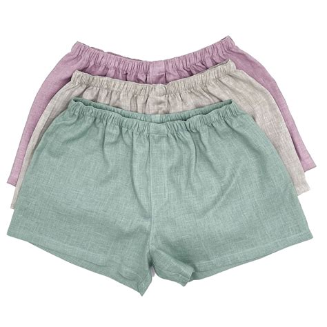 Linen Boxers for Men Briefs Underwear Organic Shorts Set - Etsy