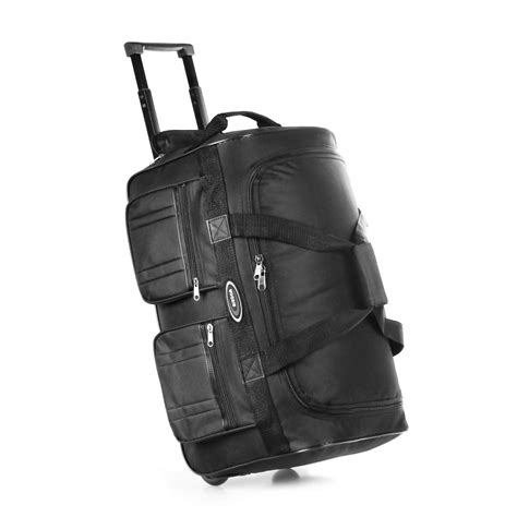 20" Rolling Wheeled Duffle Bag Tote Carry On