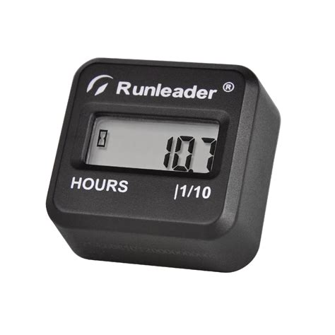 Buy Runleader Digital Mini Inductive Hour Meter, Maintenance Intervals ...