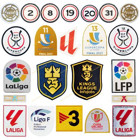 2024 SUPERCOPA Spanish Premier League Patches 23-24 04-16 LALIGA patch ...