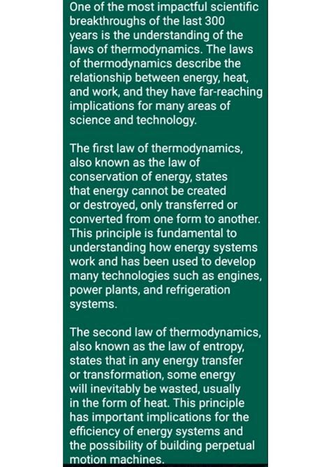 SOLUTION: Explain in detail the science behind most impactful scientific breakthrough of last ...