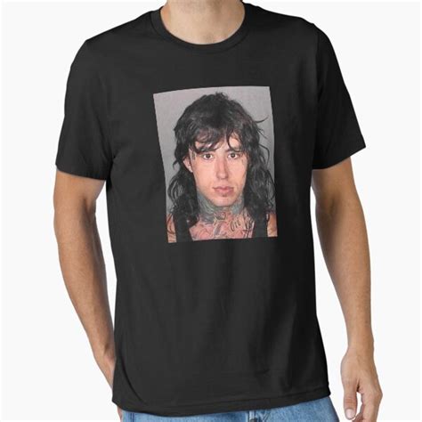 "Ronnie Radke Mugshot " Essential T-Shirt for Sale by Izzyeve | Redbubble