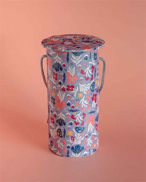 Buy Pearlised Paper Leather Round Piggy Bank - Blue Meadow Online ...
